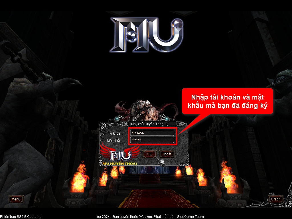 Chức năng chính của Game MU Thiên Ma Chức năng chính của Game MU Thiên Ma