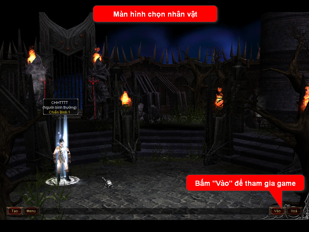 Chức năng chính của Game MU Thiên Ma Chức năng chính của Game MU Thiên Ma